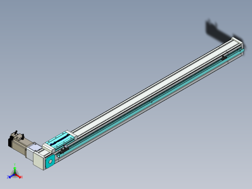 欧规系列-LB6A-L130-S1000-BR-ZP40-C3正等轴测缩略图