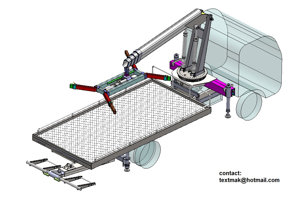 lift away kaldir拖车提升机构