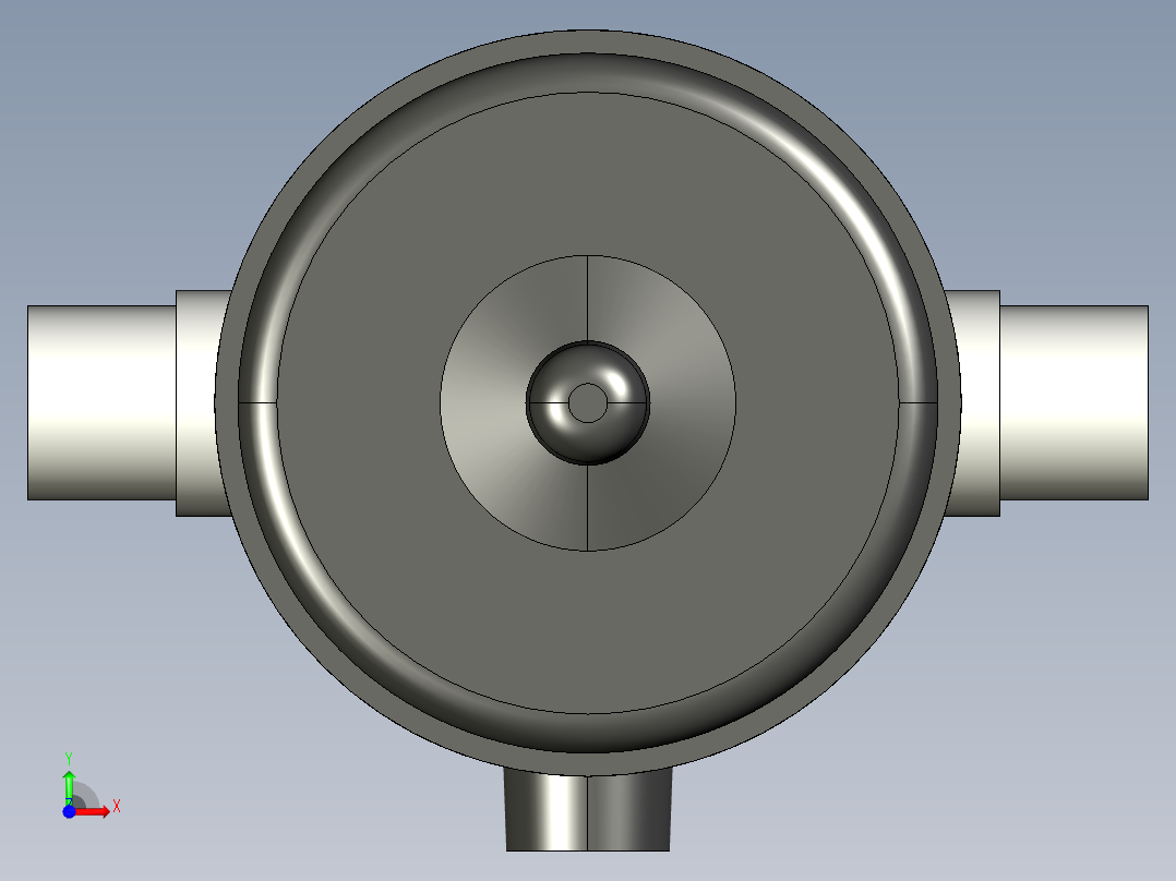 2DKDCCP NO 气动隔膜阀常开，与男性的两端，用公制系列前视图