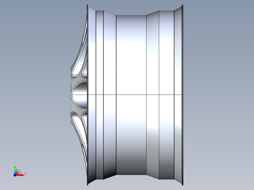 BMW轮辋3D图纸 SolidWorks2015设计前视缩略图