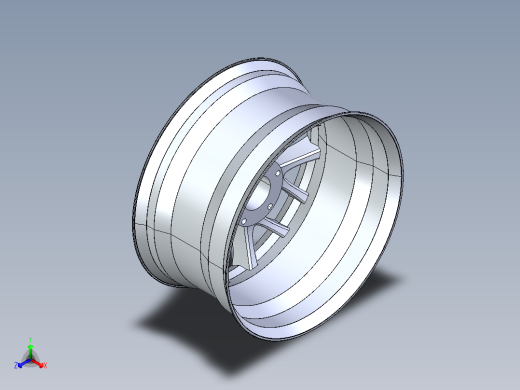 BMW轮辋3D图纸 SolidWorks2015设计正等轴测缩略图