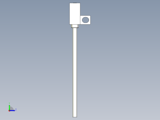 槽型光电传感器LU-R24左视缩略图