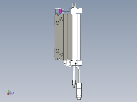 威洛博VL系列3d模型模组2VL14S1Y-S1650左视缩略图