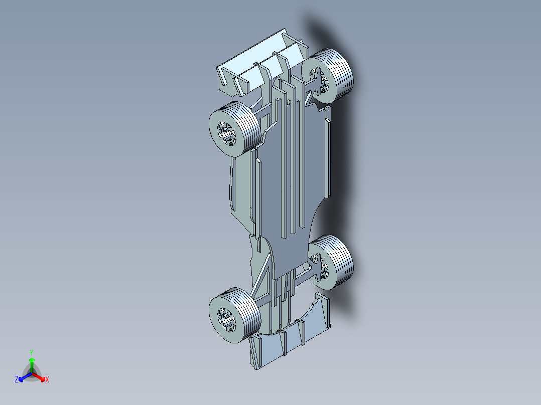 F1方程式赛车 puzzle正等轴测图