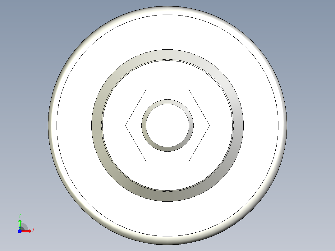 固定腳座5552-3D多系列多零件图纸模型前视图