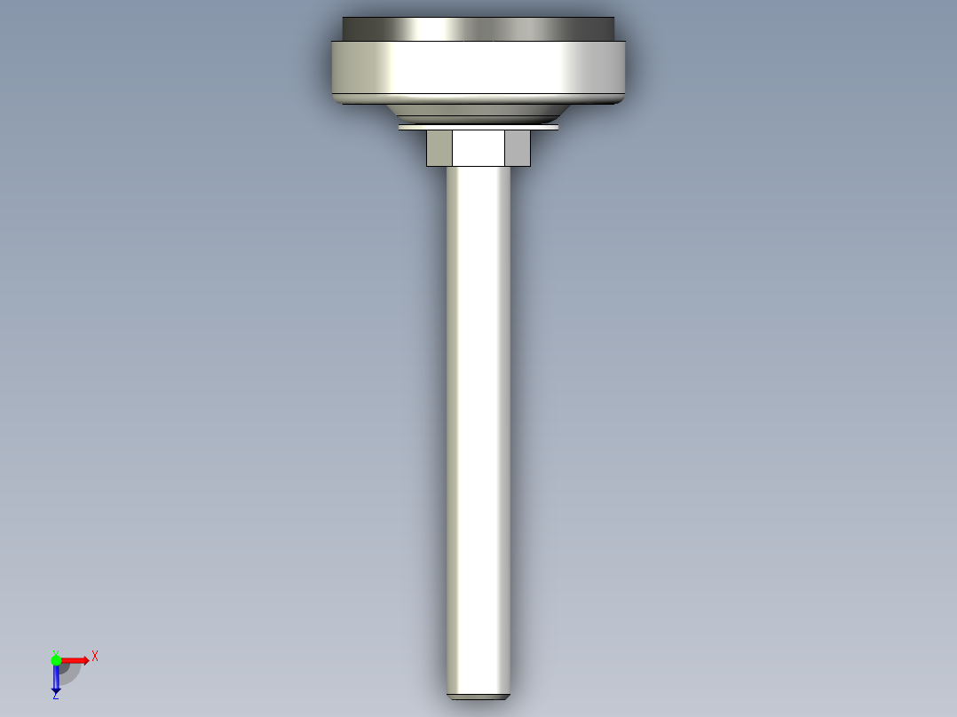 固定腳座5552-3D多系列多零件图纸模型俯视图