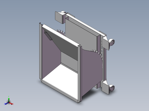 院内垃圾斗正等轴测缩略图