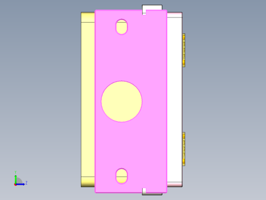 T305-AJ-笔记本CNC工装夹具三维模型CNC2-0621左视缩略图