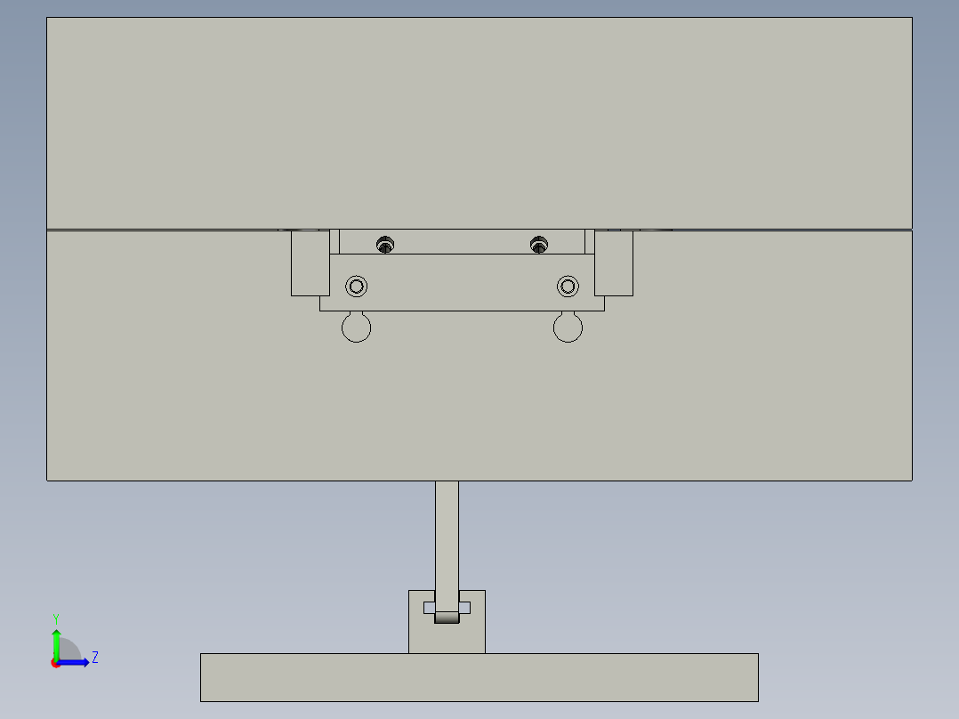 SSKJ391（打印机硒鼓底壳模具）左视图