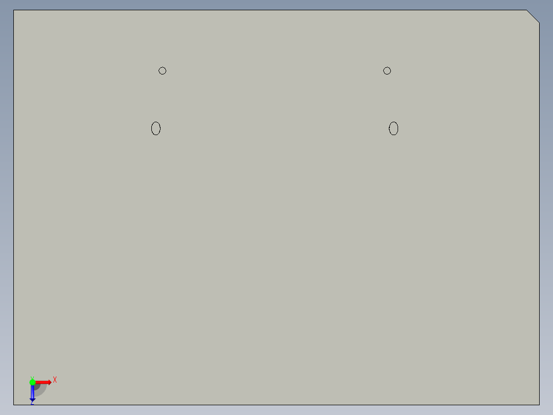 SSKJ391（打印机硒鼓底壳模具）俯视图