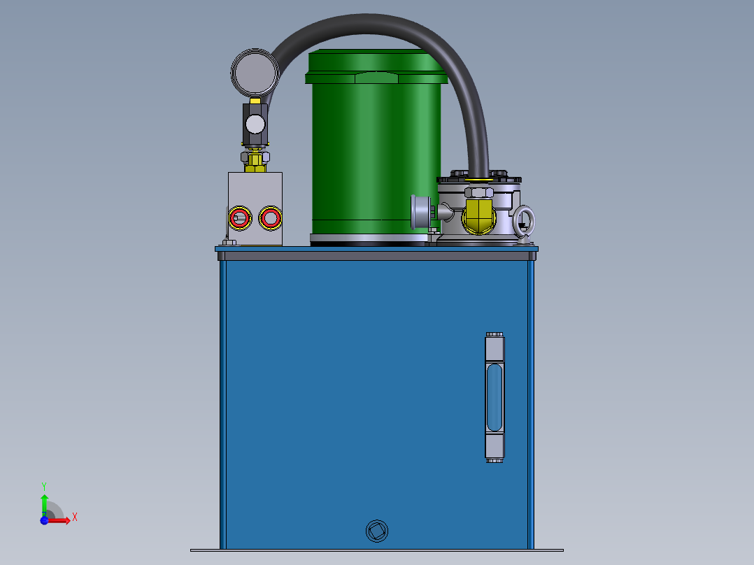 Continental Hydraulics-1000351液压元件前视图