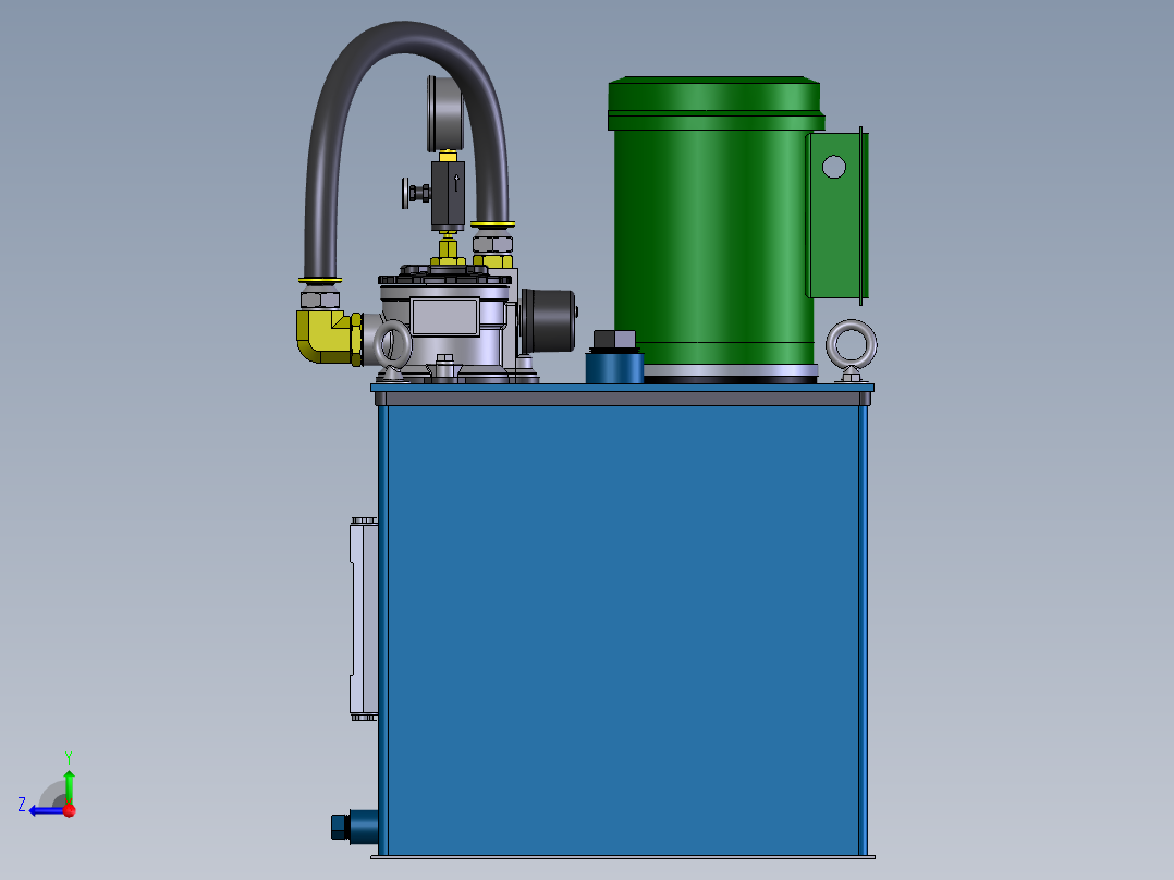 Continental Hydraulics-1000351液压元件右视图