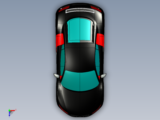 B3003276-奥迪R8俯视缩略图