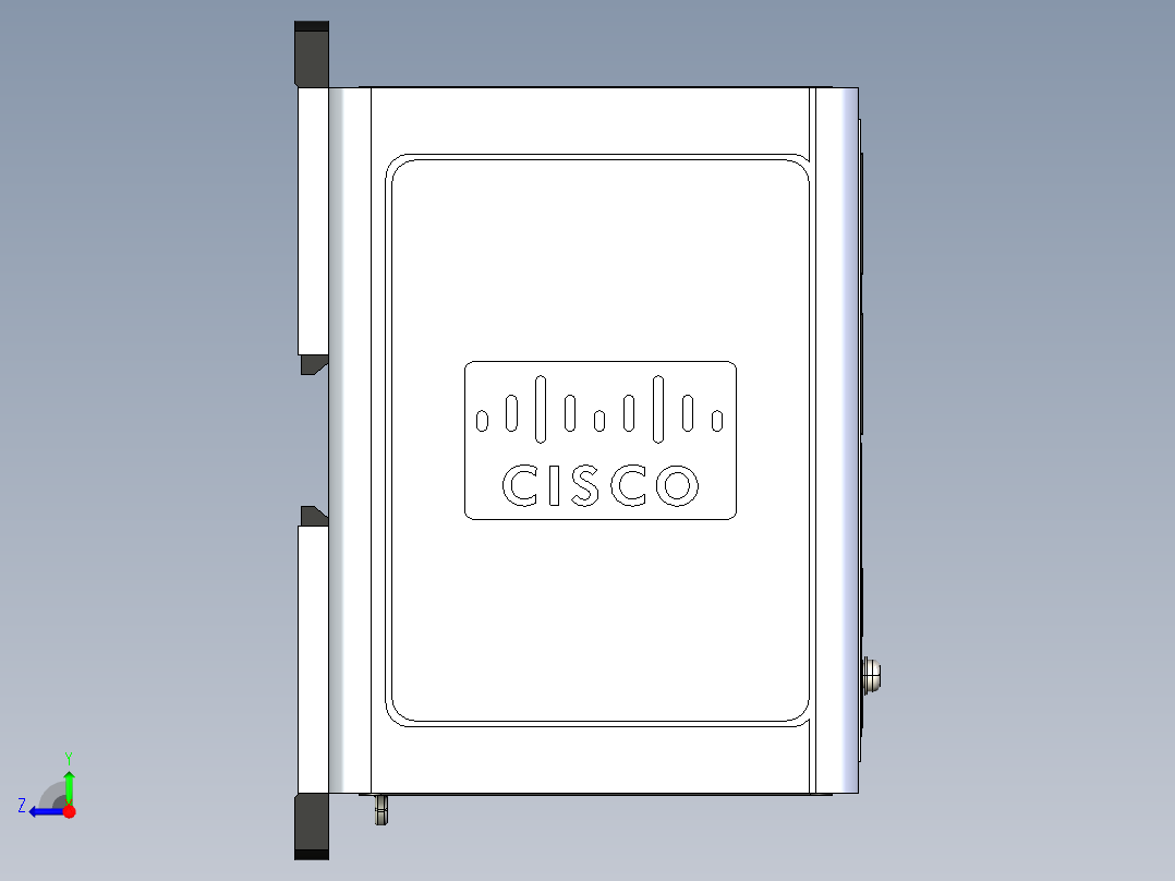 网络设备(17)右视图