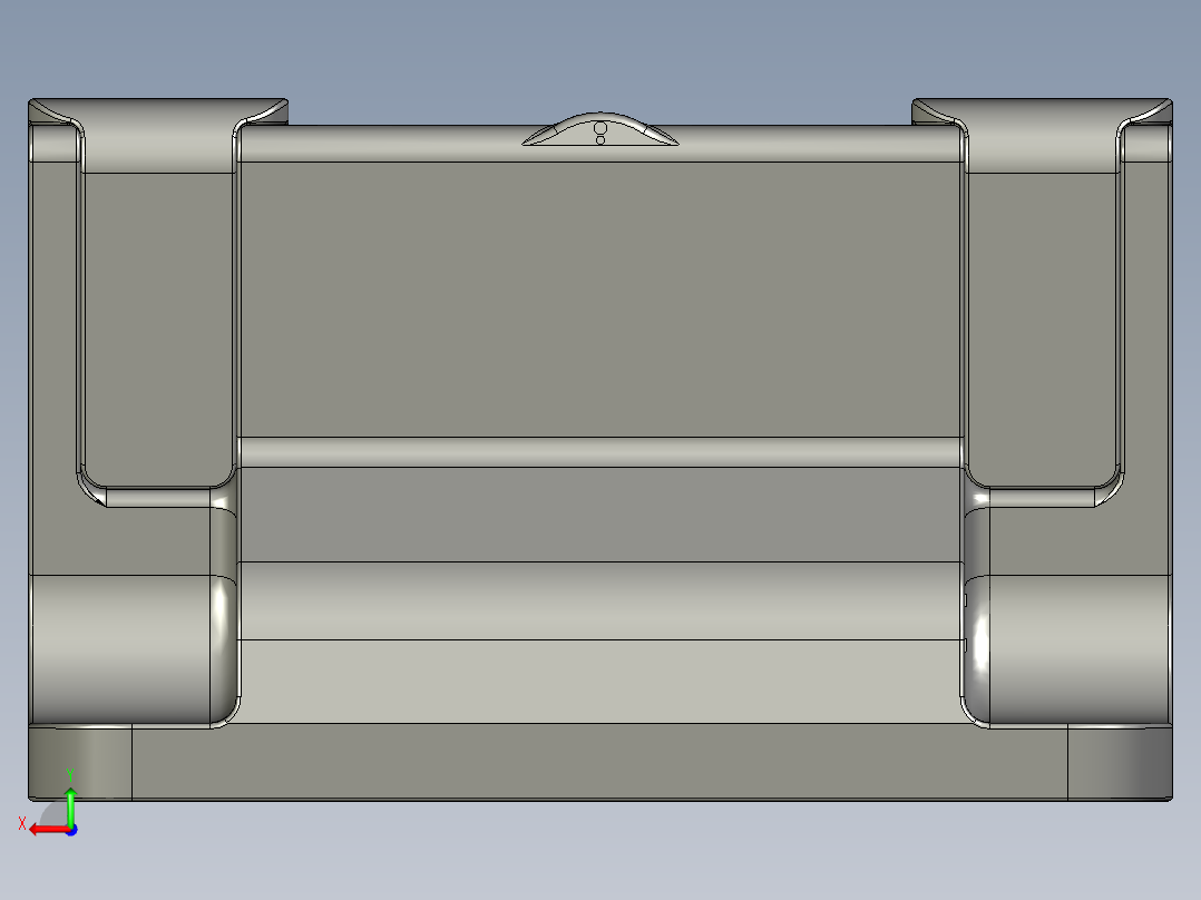 控制屏、屏幕(3)后视图
