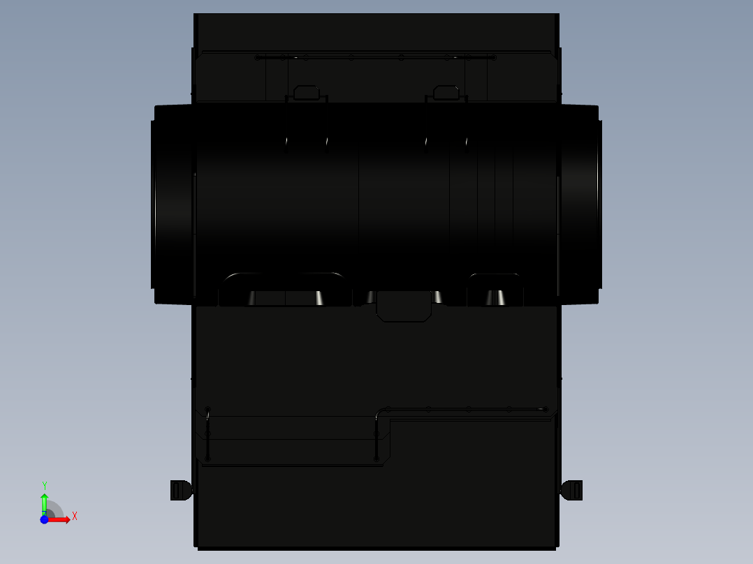 B2004365-NASA 风洞模块前视图