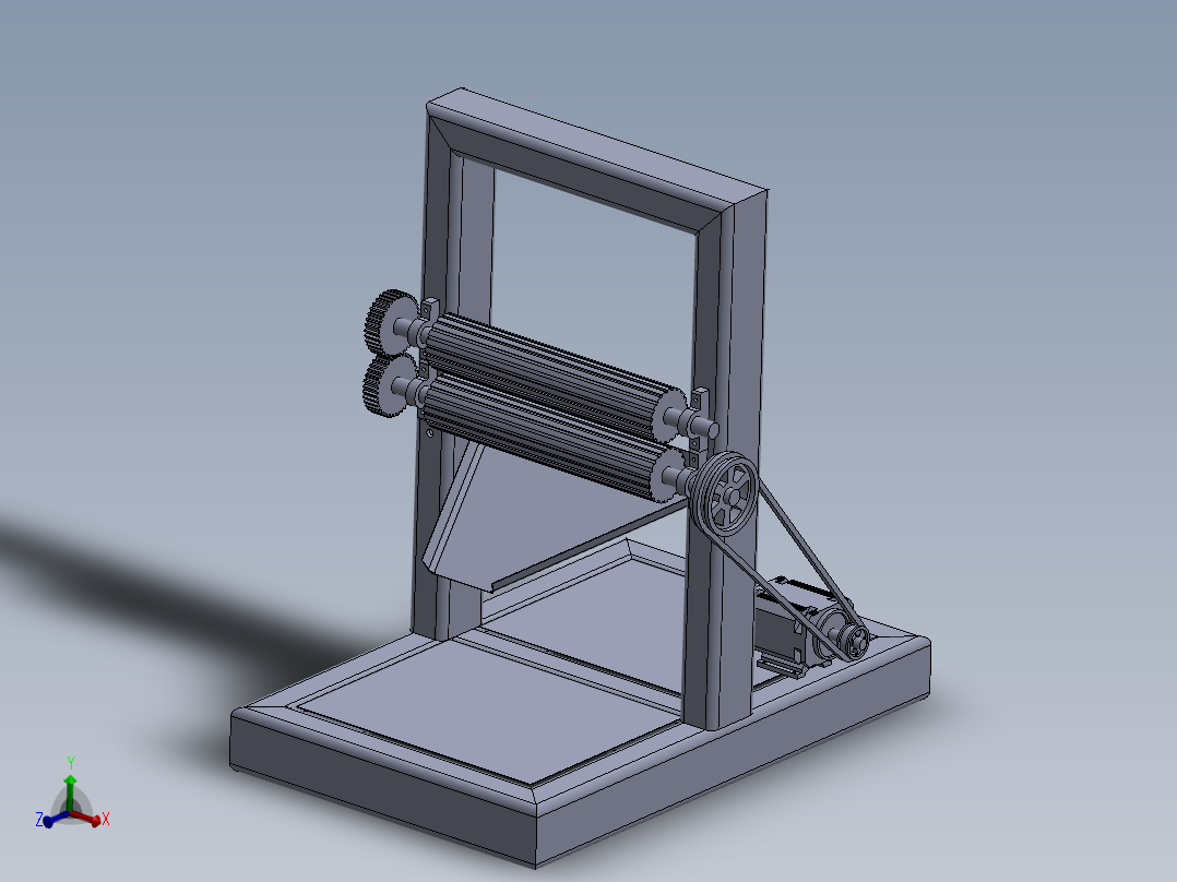 简易甘蔗提取机