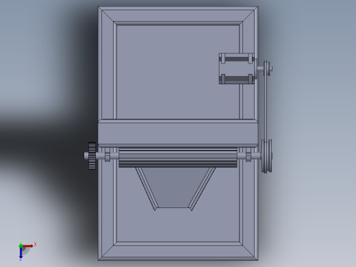 简易甘蔗提取机俯视缩略图