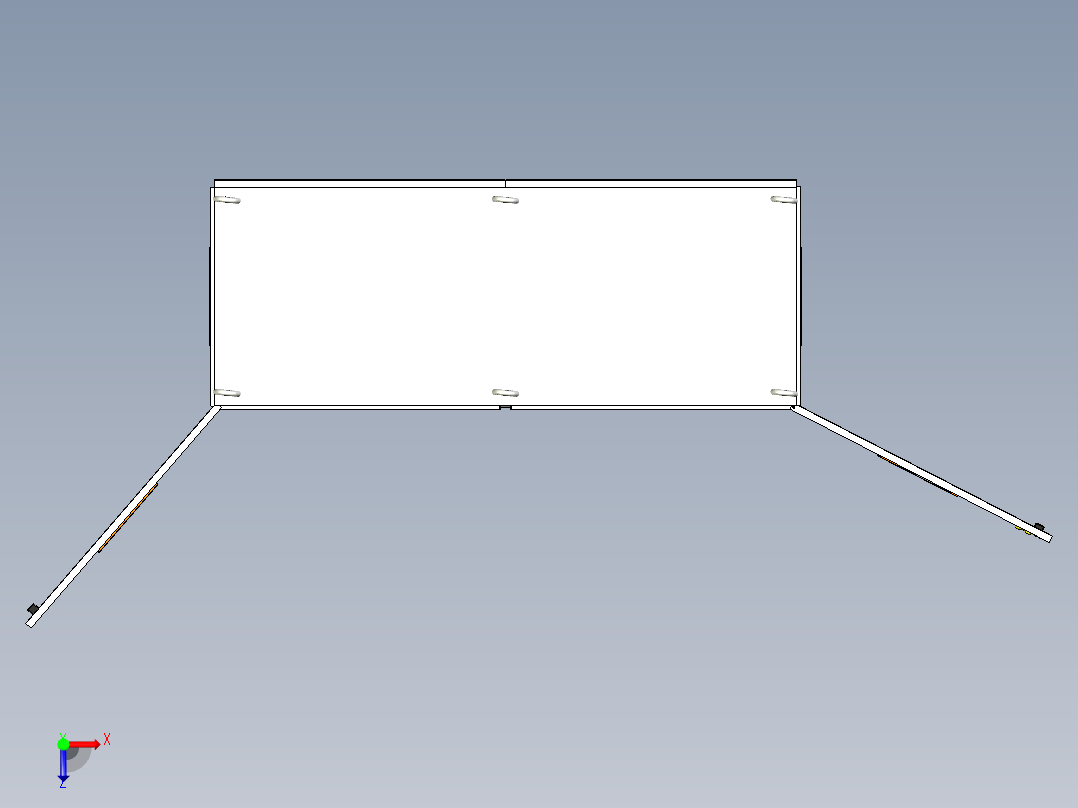 双电源软启动plc控制柜 54924俯视图
