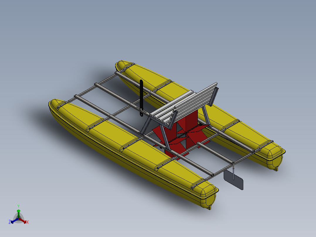 A2004684-脚踏双体船