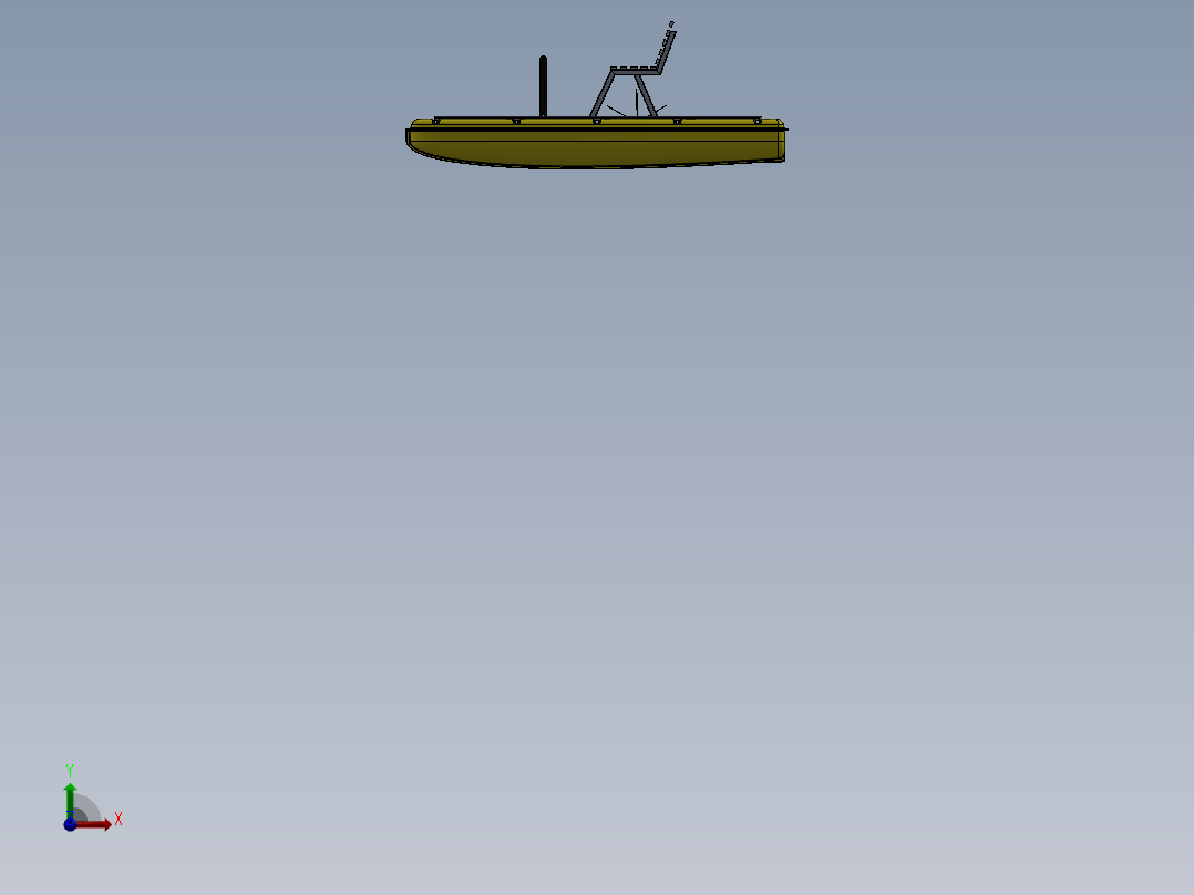 A2004684-脚踏双体船前视图