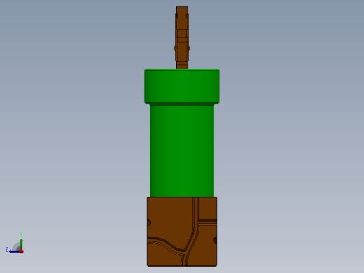 马里奥管道四分之一支架右视缩略图