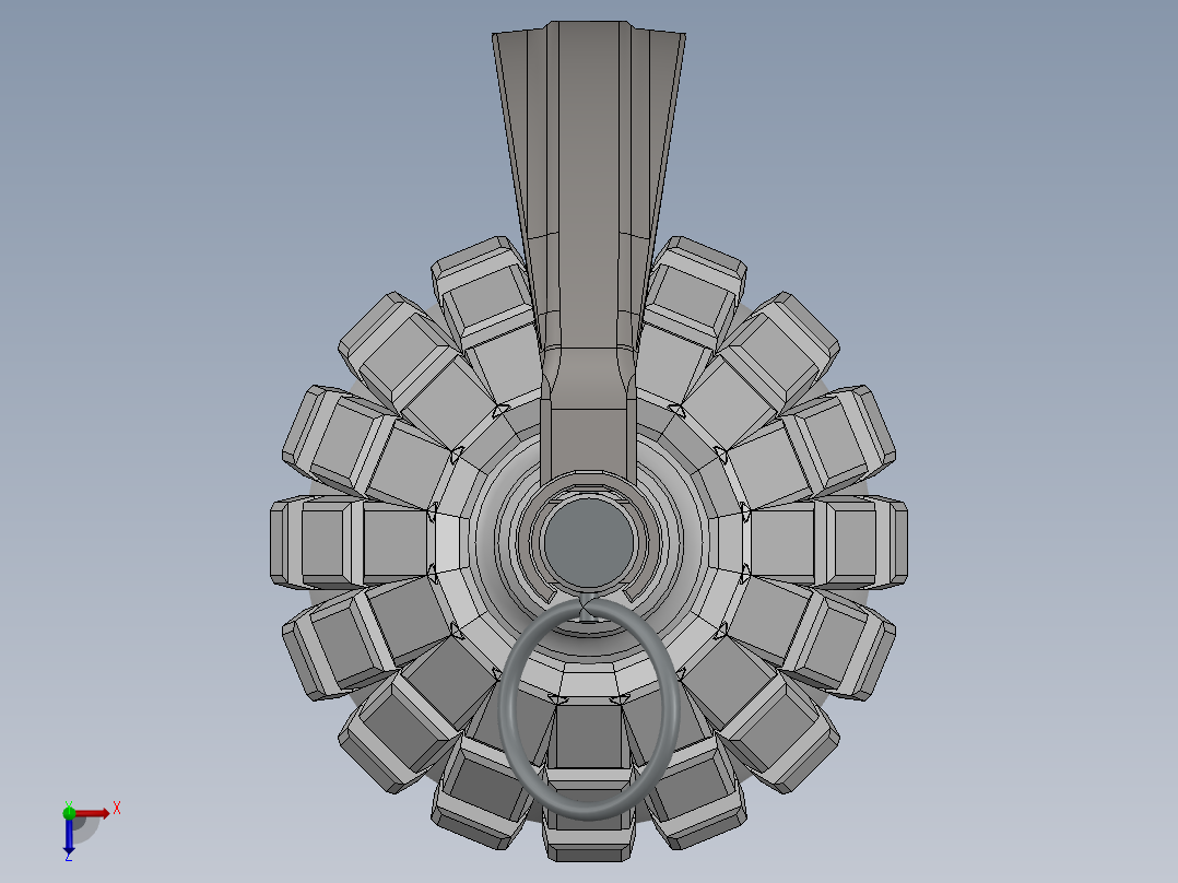 原子弹(4)俯视图