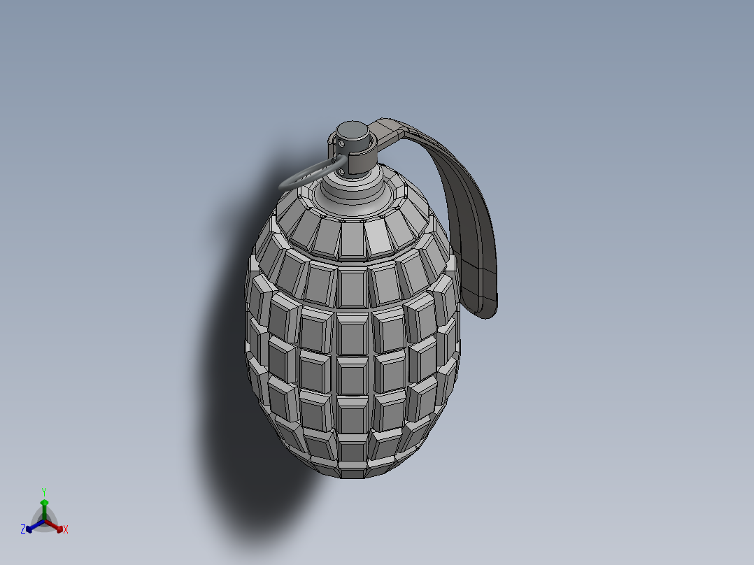 原子弹(4)正等轴测图