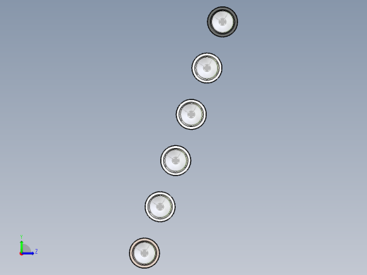 时尚简洁微型强光手电设计左视缩略图