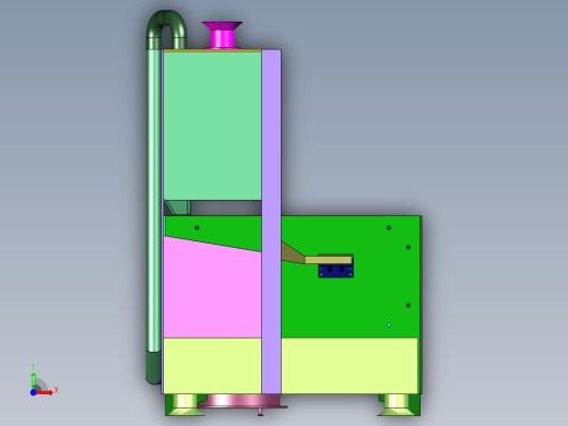 废砂自动分离研磨回收装置前视缩略图
