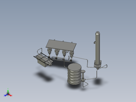 一种水力活塞泵的设计含SW三维及9张CAD图