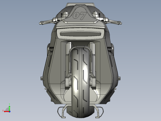 全新纯电概念摩托后视缩略图
