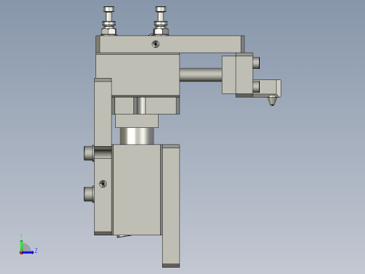HL190508-04散熱片定位組件左视缩略图