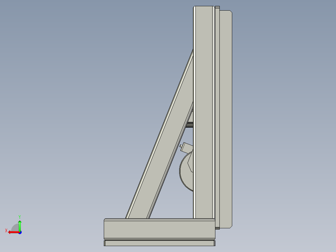 7092-0202-0000挡料分层组件-620后视图