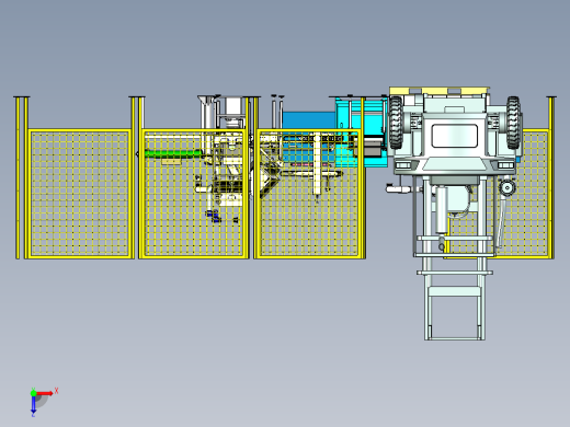 包装流水线方案设计俯视缩略图