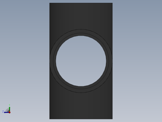 Cross DN300 PN10 U-PVC右视缩略图