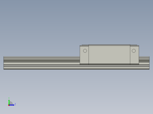 凹凸板线性滑轨EGH15CA1R140ZACHIWIN左视缩略图