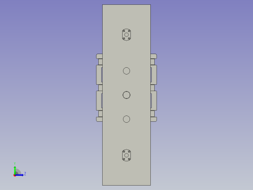 翻板机构左视缩略图