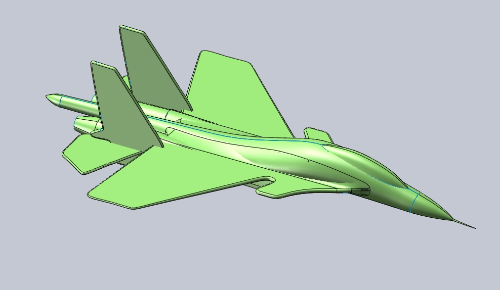 F16战机3D模型