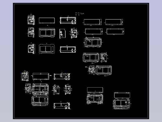 车床走刀箱体的加工工艺及铣侧面专用夹具设计含非标6张CAD图