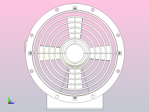 T35系列轴流式通风机（管道式）[T35-11-4.5]左视缩略图