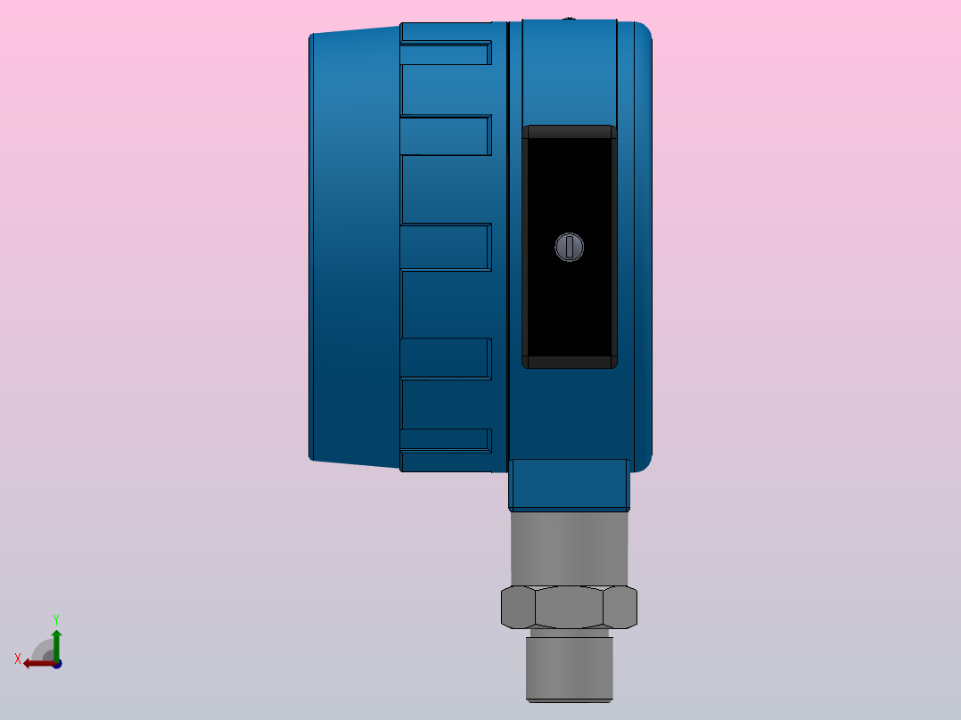 TXZC3型智能╱电子压力开关╱控制器[TXZC3-1SG00.100N.01]后视图