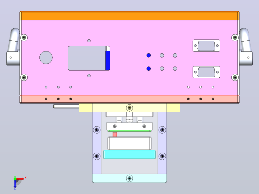 pogopin 测试治具俯视缩略图