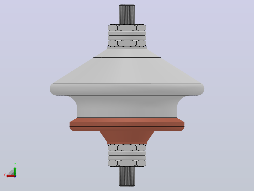 FYS-0.5kv-500V低压陶瓷氧化锌避雷器[Y1.5W-0.28╱1.3]后视图