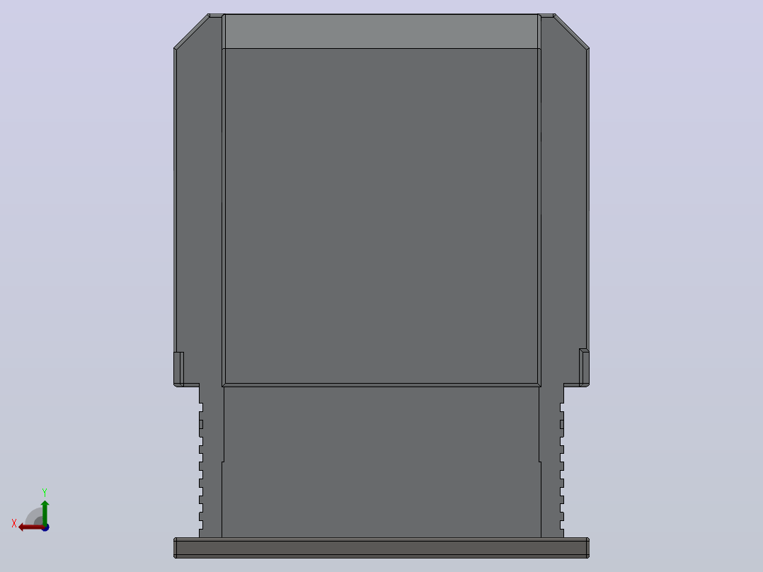 CDBR-2022D，-2037D，-4030D，-4045D制动单元[CDBR-2022D]后视图