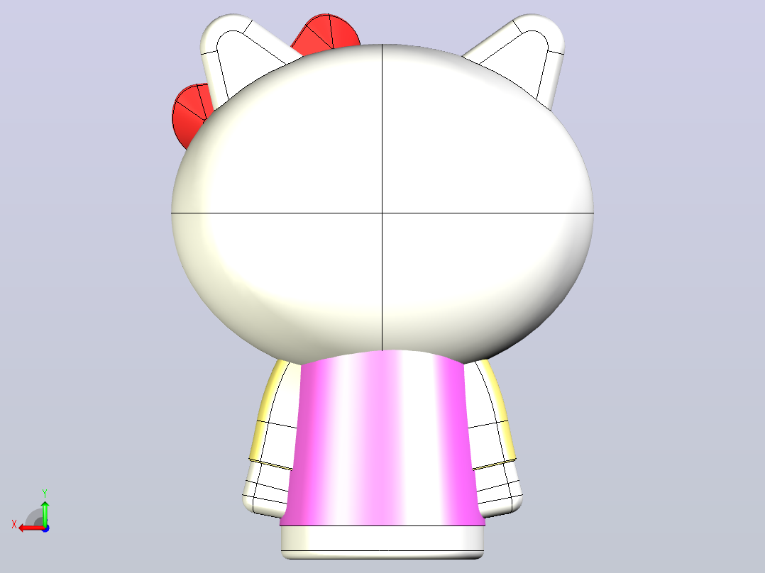 HelloKitty后视图