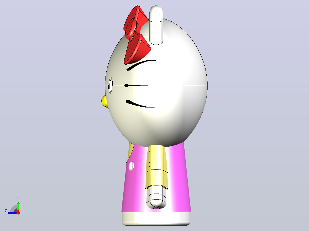 HelloKitty右视图