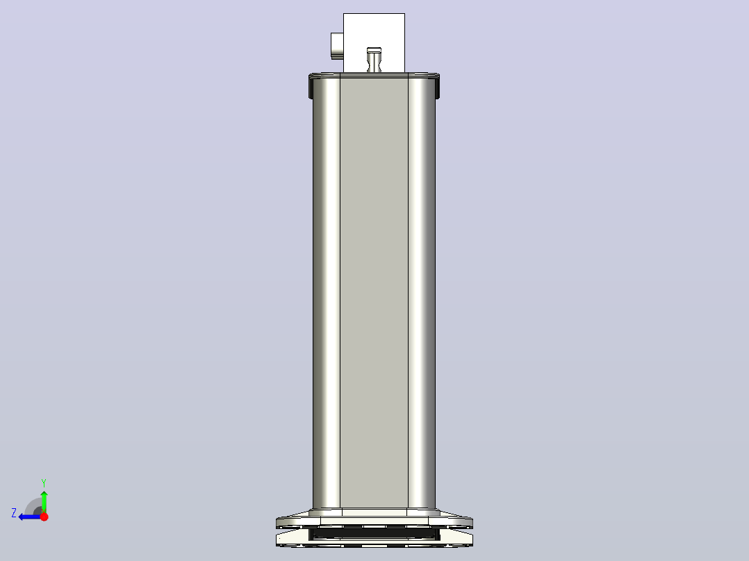 BKMJ(0.45～0.525)-25-3YN自愈式低电压并联电容器三维模型202202右视图
