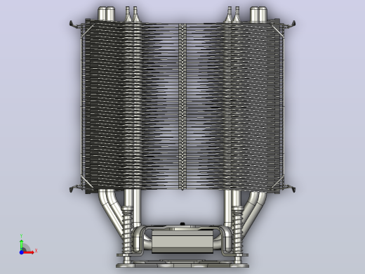 thermalright ultra  extreme cpu塔式冷却器前视缩略图