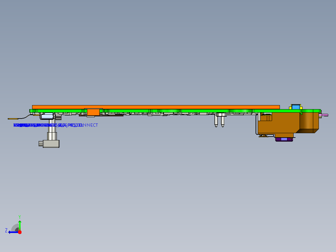 5寸防水机3D-IP68等级右视图
